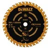 Pjovimo diskas 184x1,65x16mm, z40, 20° medis MDF, DeWalt