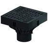 Trapas Aco DN 100 Self XtraPoint 25x25cm B 125, plastikas