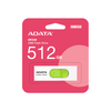 ADATA | USB Flash Drive | UV320 | 512 GB | USB 3.2 Gen1 | Baltas/Žalias