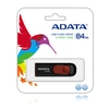 ADATA | C008 | 64 GB | USB 2.0 | Juodas/Raudona