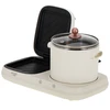 Virtuvinės svarstyklės Adler | 2-in-1 Breakfast Station | AD 6421 | 1320 W | 1 L | Number of programs 1