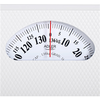 Virtuvinės svarstyklės Adler | Mechaninės vonios svarstyklės | AD 8179w | Didžiausias svoris (keliamoji galia) 136 kg | Tikslumas 1000 g | Baltas