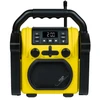 Adler | Construction radio with Bluetooth | AD 1911 | AUX in | Juodas/Geltona