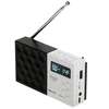 Adler | Digital Radio - PLL AM/FM | AD 1908 | Alarm function | Baltas/Juodas