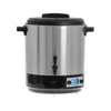 Adler | Electric pot/Cooker | AD 4496 | 2600 W | 28 L | Nerūdijantis plienas/Juodas