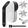 Adler | Lint remover LCD | AD 9618 | Baltas/Juodas | Rechargeable battery