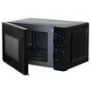 Mikrobangų krosnelė Adler | Microwave Oven | AD 6206 | Free standing | 700 W | Convection | 20 L | Juodas