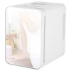Adler | Mini šaldytuvas with mirror | AD 8085 | Free standing | Larder | Height 27 cm | Šaldytuvas net capacity 4 L | Baltas
