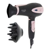 Adler AD 2248b ION plaukų džiovintuvas - 2200W + difuzorius, juodos/rožinės spalvos