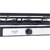 Adler | Raclette - electric grill | AD 6616 | Table | 1400 W | Juodas/Nerūdijantis plienas