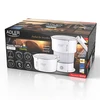 Adler Silicon Travel Virdulys | AD 1377 | Travel Virdulys | 600 W | 0.6 L | Silicon | Baltas