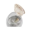 Adler | Virdulys | AD 1283C | Electric | 900 W | 1 L | Glass/Nerūdijantis plienas | 360° rotational base | Kreminis
