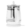 Adler | Virdulys | AD 1299 | Electric | 2200 W | 1.5 L | Glass/Nerūdijantis plienas | 360° rotational base | Baltas
