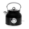 Adler | Virdulys with a Thermomete | AD 1346b | Electric | 2200 W | 1.7 L | Nerūdijantis plienas | 360° rotational base | Juodas