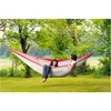 Amazonas Silk Traveller XXL (raudonas-sidabrinis) Travel Hamakas, 320x230 cm, 200 kg