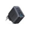 Anker Nano Charger 70W, 3 jungtys, Juodas | 2 x 24 pin USB-C, 4 pin USB Type A