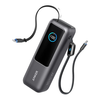 „Anker Zolo“ nešiojama įkroviklis | A1695H11 | 25000 mAh | Integruotas USB-C ir ištraukiamas laidas | Pilkas