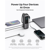 „Anker Zolo“ nešiojama įkroviklis | A1695H11 | 25000 mAh | Integruotas USB-C ir ištraukiamas laidas | Pilkas