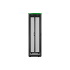 APC Easy Rack 600mm/42U/1000mm, su stogu, ratukais, kojelėmis ir 4 laikikliais, be šoninių panelių, juodas | Schneider Electric