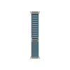 Apple 49mm Light Mėlyna Alpine Loop - Small - Natural Titanium Finish