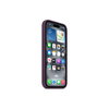 Apple iPhone 16 Silikoninis dėklas with MagSafe - Plum