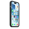Apple iPhone 15 Silikoninis dėklas with MagSafe - Juodas