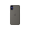 Apple iPhone 16 Plus Silikoninis dėklas with MagSafe - Stone Gray