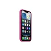Apple iPhone 16e Silikoninis dėklas – Fuchsia