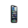 Apple iPhone 16e Silikoninis dėklas – Juodas
