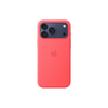 Apple iPhone 17 Pro Max Silicone Case with MagSafe – Bright Guava - MHW64ZM/A