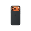Apple iPhone 17 Pro Max Silikoninis dėklas with MagSafe – Black