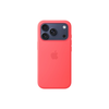 Apple iPhone 17 Pro Silicone Case with MagSafe – Bright Guava - MHW04ZM/A
