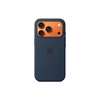 Apple iPhone 17 Pro Silikoninis dėklas with MagSafe – Midnight