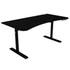 Žaidimų stalas Arozzi Arena Moto Gaming Desk, Motorizuotas, Reguliuojamo aukščio 720-1180mm, Juodas