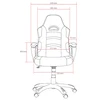 Žaidimų kėdė Arozzi Enzo Woven Fabric Gaming Chair, Tamsiai pilka