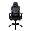 Žaidimų kėdė Arozzi Verona Signature PU Gaming Chair, Juoda su mėlynu logo