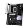 Pagrindinė plokštė ASRock B860 PRO RS WIFI | Procesorių šeima Intel | Procesoriaus lizdas LGA1851 | DDR5 | Palaikomos kietojo disko sąsajos SATA, M.2 | SATA jungčių skaičius 4