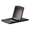 Aten | 8-Port PS/2-USB VGA Dual Rail 19" LCD KVM Switch with Daisy-Chain Port and USB Peripheral Support | CL5808N