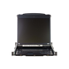 Aten | 8-Port PS/2-USB VGA Dual Rail 19" LCD KVM Switch with Daisy-Chain Port and USB Peripheral Support | CL5808N