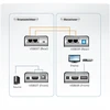 ATEN HDMI ir USB plėtinys per Ethernet, 3D, 1080p iki 60m, HDCP, Juodas VE803