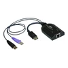 Aten KA7169-AXUSB DisplayPort Virtual Media KVM Adapteris with Smart Card Support | Aten