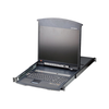 Aten | 16 prievadų Cat 5 dviejų bėgelių 19" LCD KVM komutatorius su Daisy Chain prievadu | KL1516AN-AXA-AG | 1 x USB A tipo lizdas