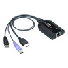 Aten USB HDMI virtualios laikmenos KVM adapterio kabelis (palaiko intelektualiųjų kortelių skaitytuvą ir garso išmontavimo įrenginį) | Aten | USB HDMI virtualios medijos KVM adapterio kabelis (palaiko išmaniųjų kortelių skaitytuvą ir garso išmontavimo įrenginį)