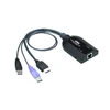Aten USB HDMI virtualios laikmenos KVM adapterio kabelis (palaiko intelektualiųjų kortelių skaitytuvą ir garso išmontavimo įrenginį) | Aten | USB HDMI virtualios medijos KVM adapterio kabelis (palaiko išmaniųjų kortelių skaitytuvą ir garso išmontavimo įrenginį)