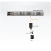 Aten USB HDMI virtualios laikmenos KVM adapteris su intelektualiosios kortelės palaikymu | Aten | 1 x RJ-45 lizdas, 2 x A tipo USB kištukas 1 x HDMI kištukas
