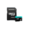 Atminties kortelė ADATA | Premier Pro UHS-I U3 V30S | 64 GB | Micro SDXC | Flash atminties klasė 10 | Adapteris