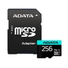 Atminties kortelė ADATA | Premier Pro | UHS-I U3 | 256 GB | micro SDXC | Flash atminties klasė 10 | su adapteriu