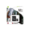 Atminties kortelė Kingston Canvas Select Plus MicroSDXC, 512 GB, su SD adapteriu