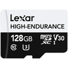Lexar | Flash atminties kortelė | Didelės talpos | 128 GB | Micro SDHC | Flash atminties klasė UHS-I