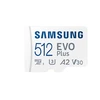 Atminties kortelė Samsung EVO PLUS microSDXC 512GB UHS-I U3